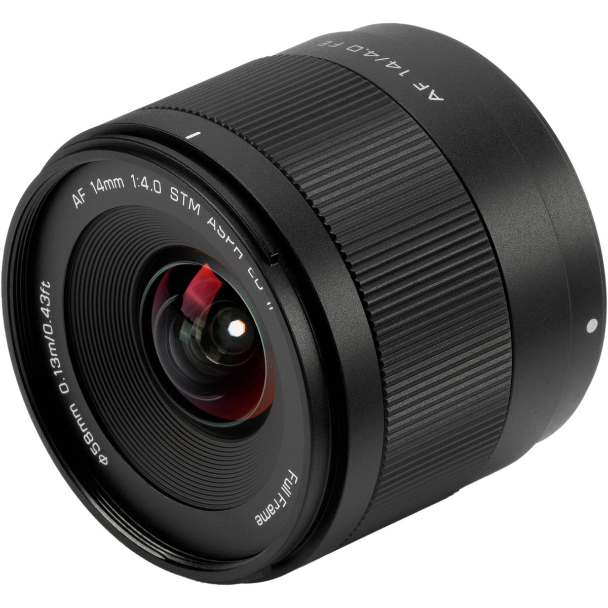 Lente Viltrox AF 14mm f/4 Air FE - puertos y conexiones