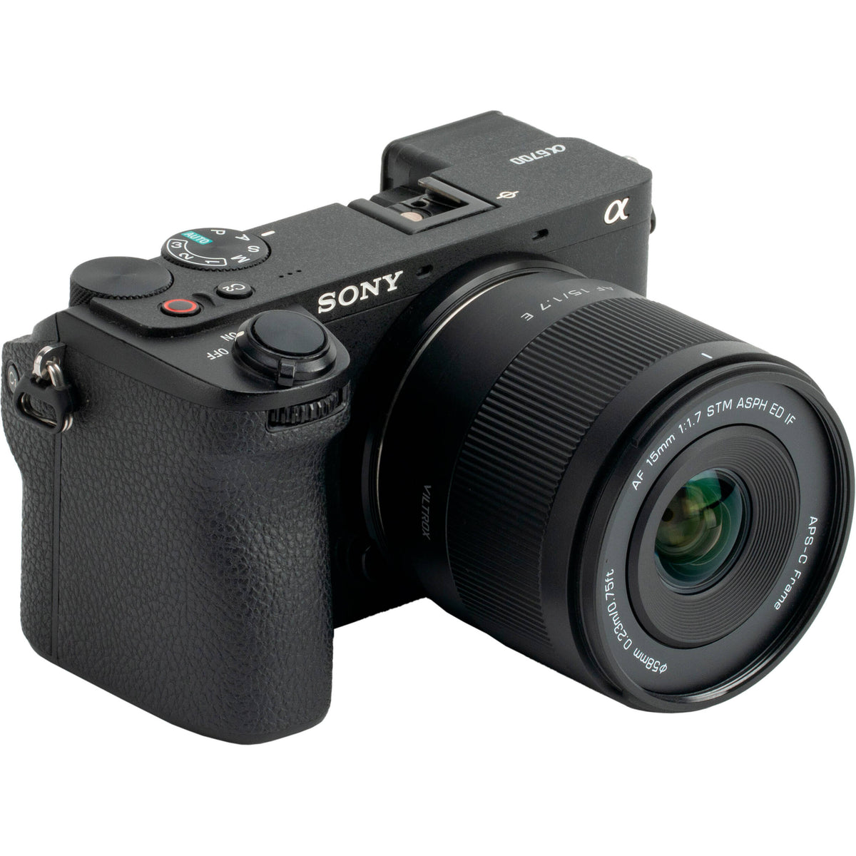 Lente Viltrox AF 15mm f/1.7 Air E (Negro) - contenido de la caja