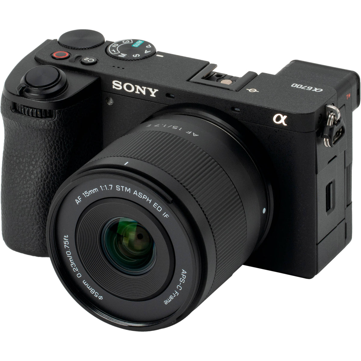 Lente Viltrox AF 15mm f/1.7 Air E (Negro) - en uso