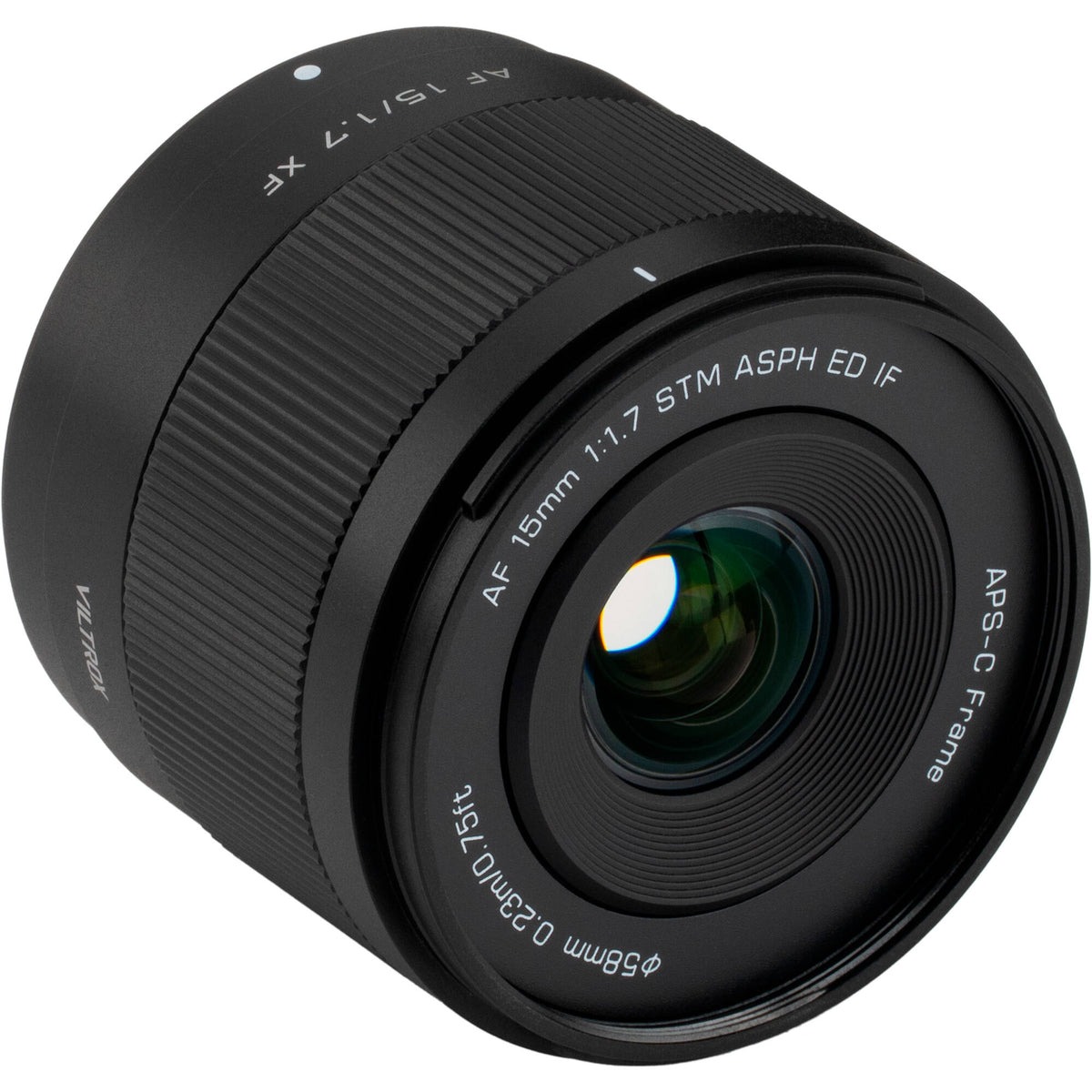 Lente Viltrox AF 15mm f/1.7 Air XF - detalle
