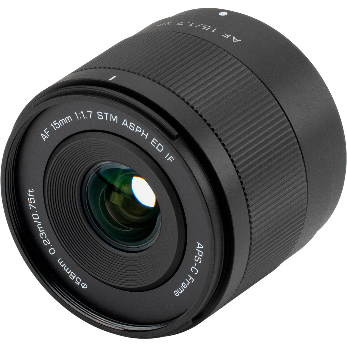 Lente Viltrox AF 15mm f/1.7 Air XF - contenido de la caja