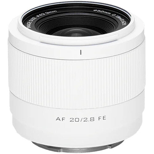 Lente Viltrox AF 20mm f/2.8 FE (Blanco) - vista principal