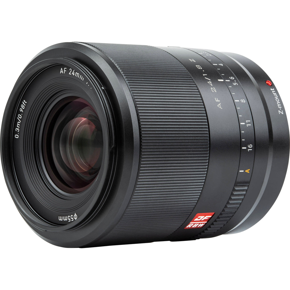 Lente Viltrox AF 24mm f/1.8 Lens for Nikon Z - detalle
