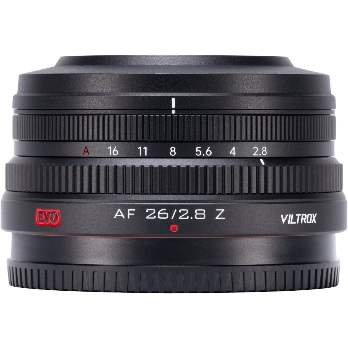 Lente Viltrox AF 26mm f/2.8 EVO - detalle