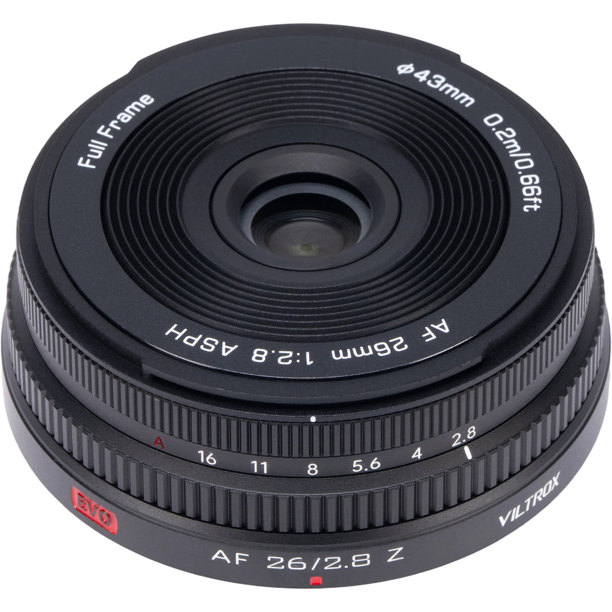 Lente Viltrox AF 26mm f/2.8 EVO - en uso