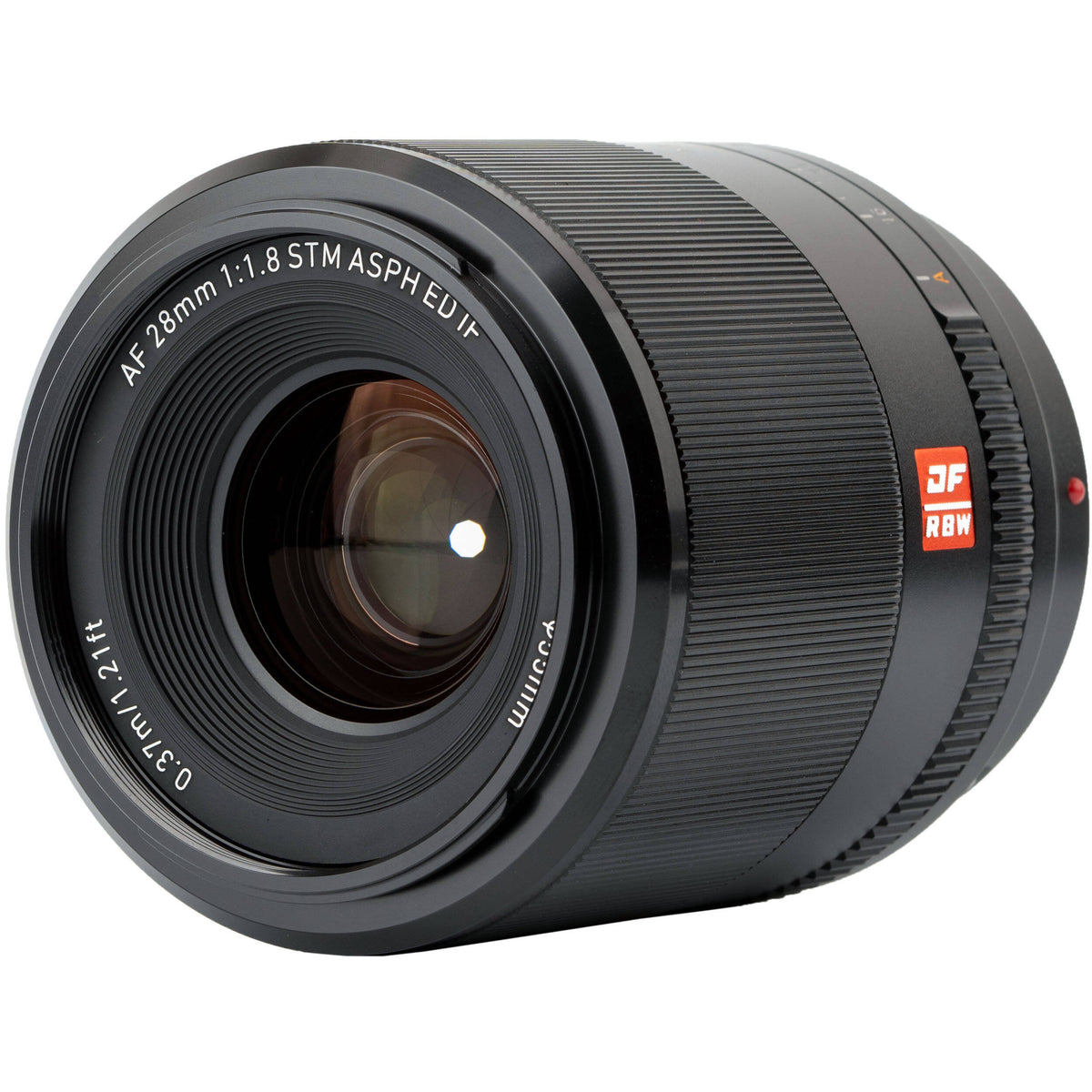 Lente Viltrox AF 28mm f/1.8 - contenido de la caja