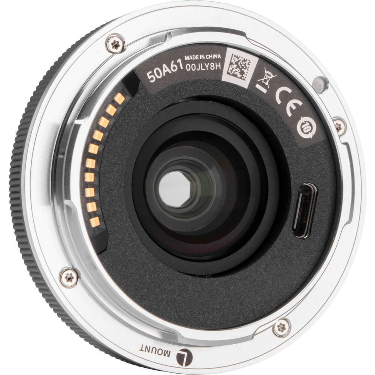 Lente Viltrox AF 28mm f/4.5 Chip - puertos y conexiones