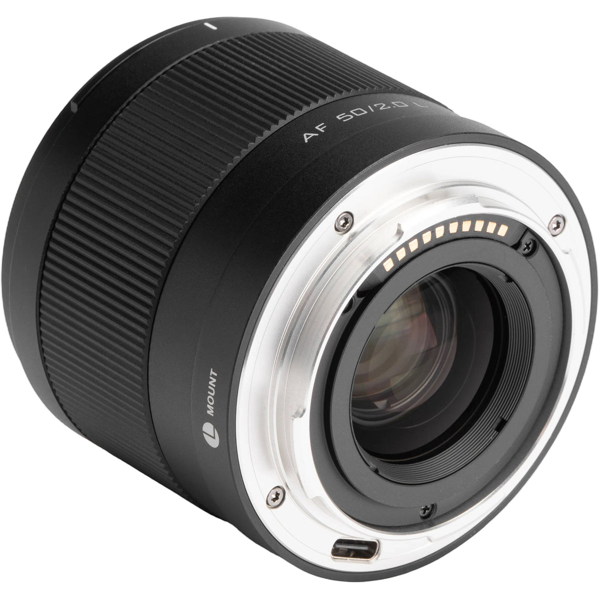 Lente Viltrox AF 50mm f/2 Air L - vista frontal