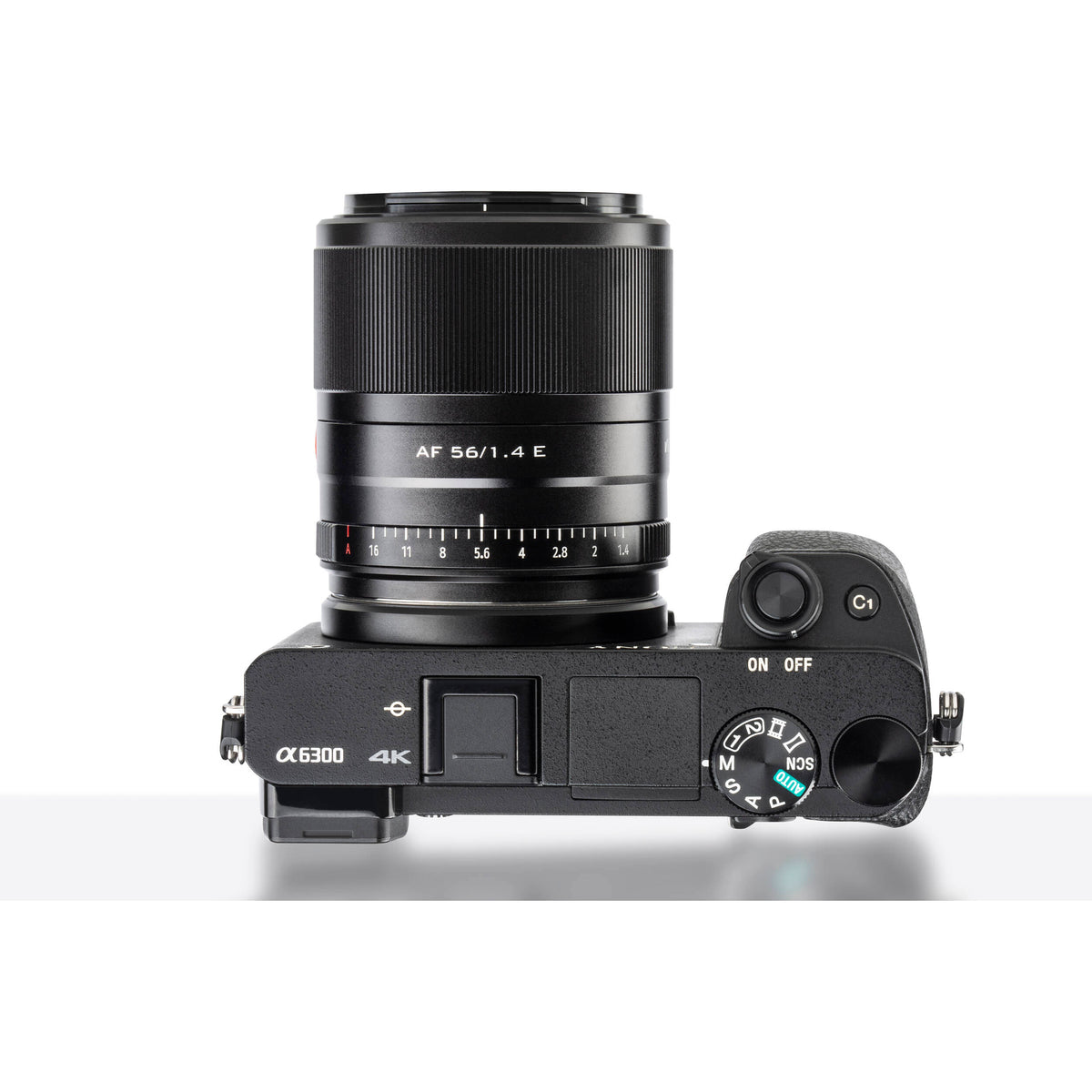 Lente Viltrox AF 56mm f/1.4 E (Negro) - en uso
