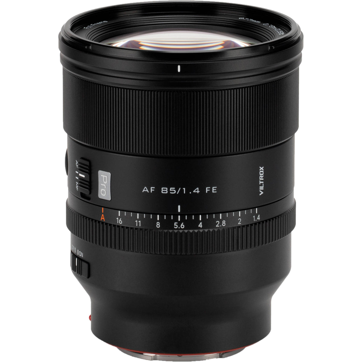 Lente Viltrox AF 85mm f/1.4 Pro FE - vista trasera