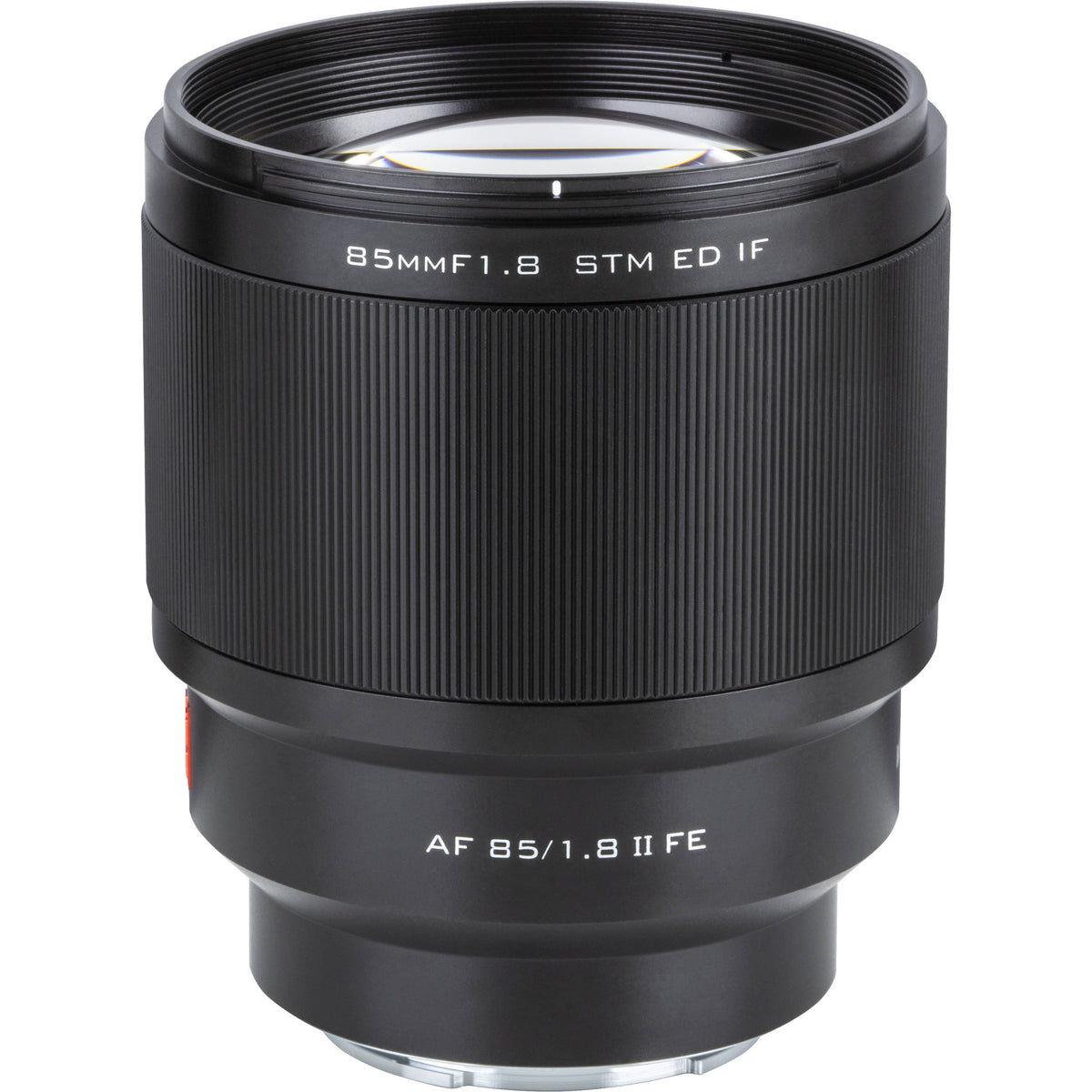 Lente Viltrox AF 85mm f/1.8 FE II - vista frontal