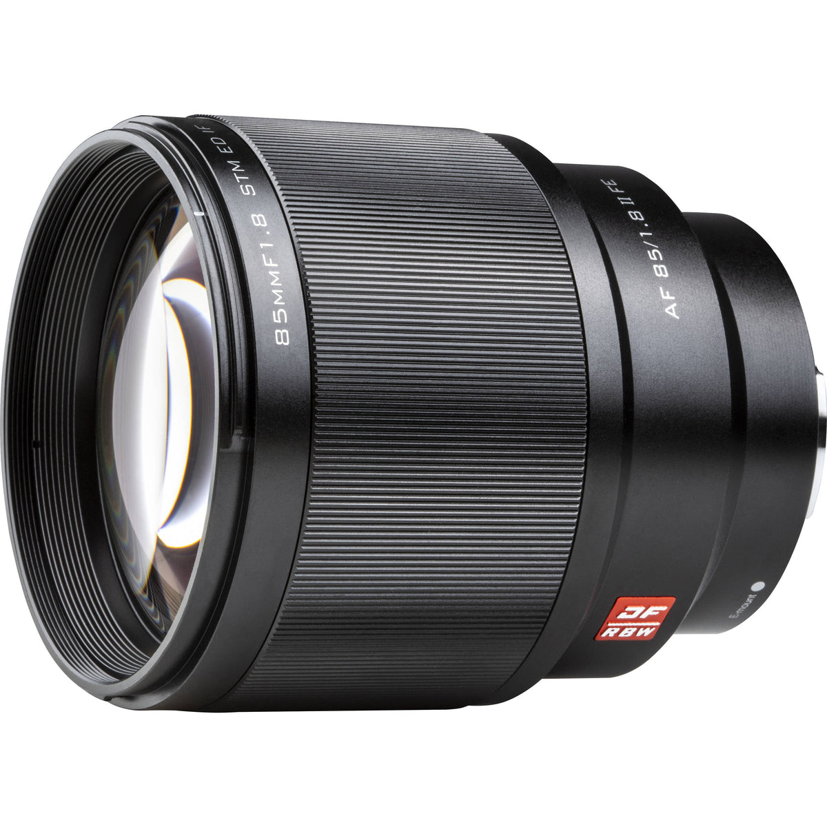 Lente Viltrox AF 85mm f/1.8 FE II - vista lateral