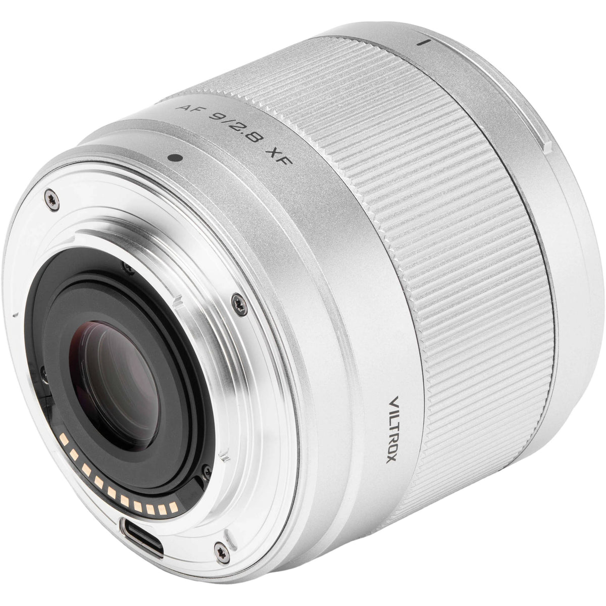 Lente Viltrox AF 9mm f/2.8 Air FX - puertos y conexiones