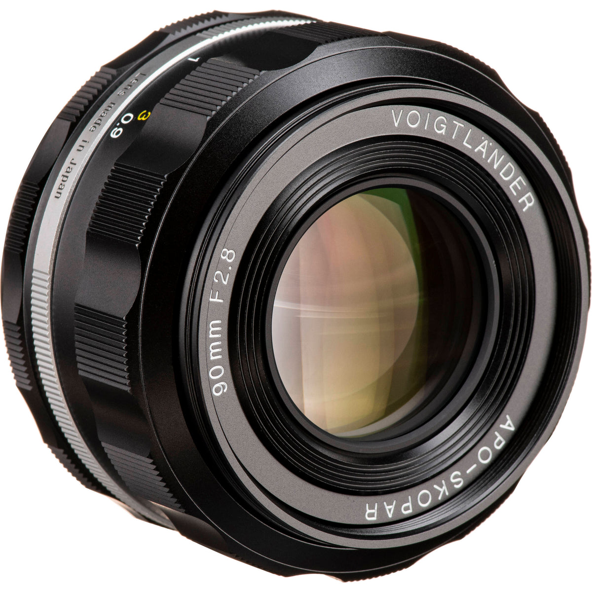 Lente Voigtlander 90mm f/2.8 SLIIs Apo-Skopar (Negro Rim) - puertos y conexiones