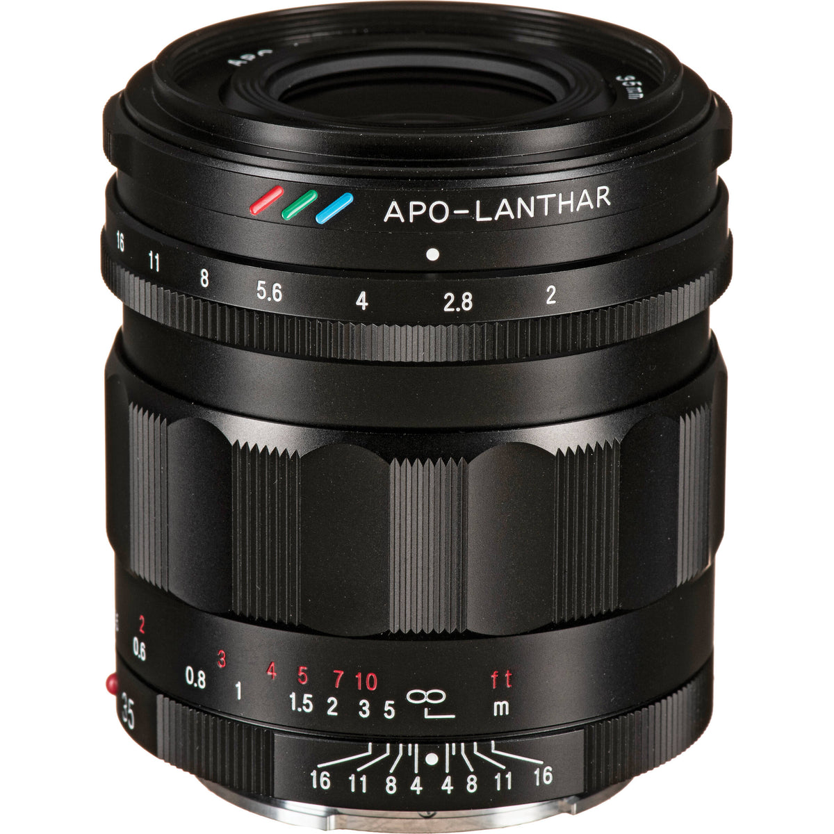 Lente Voigtlander APO-LANTHAR 35mm f/2 Aspherical - vista principal