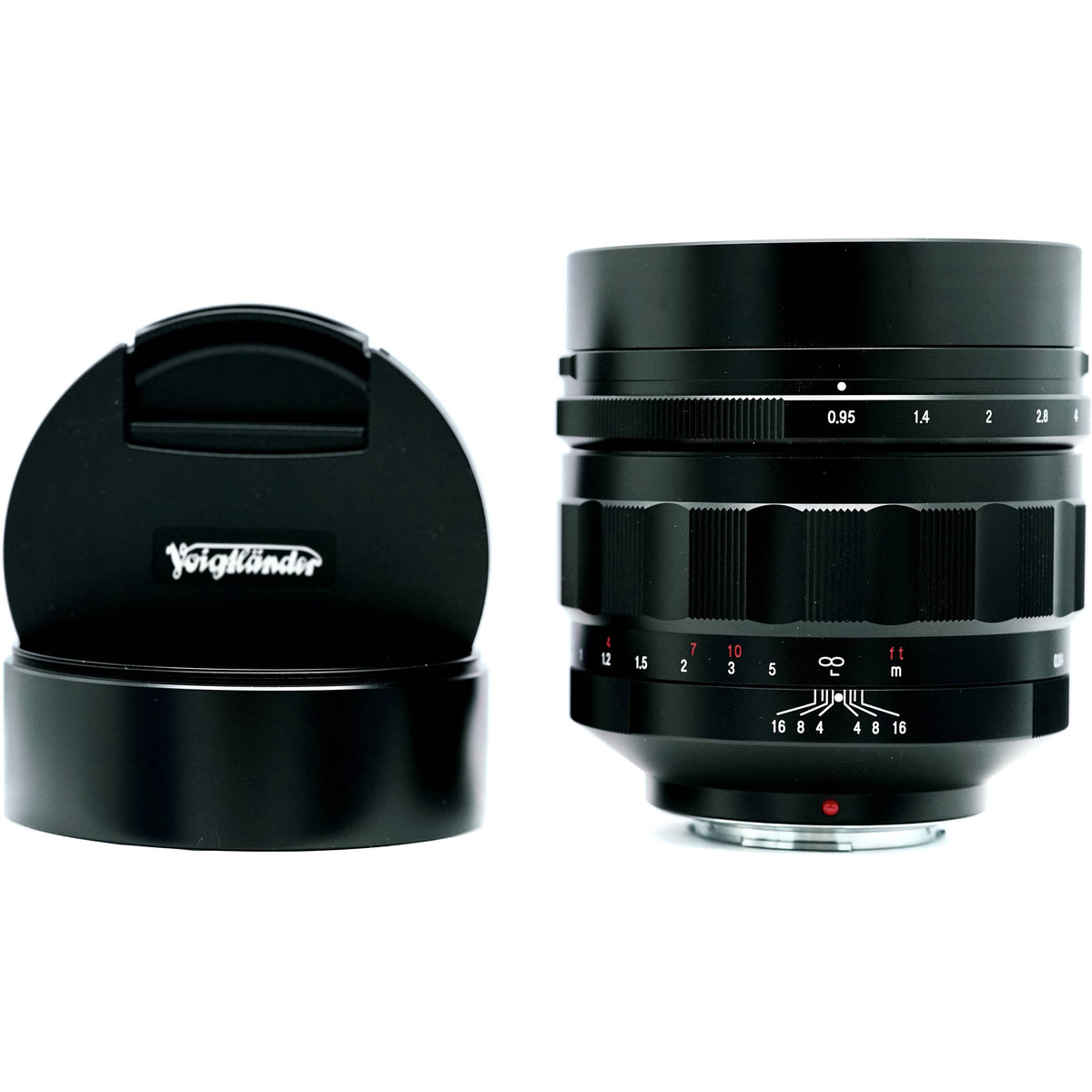 Lente Voigtlander Nokton 60mm f/0.95 - vista trasera