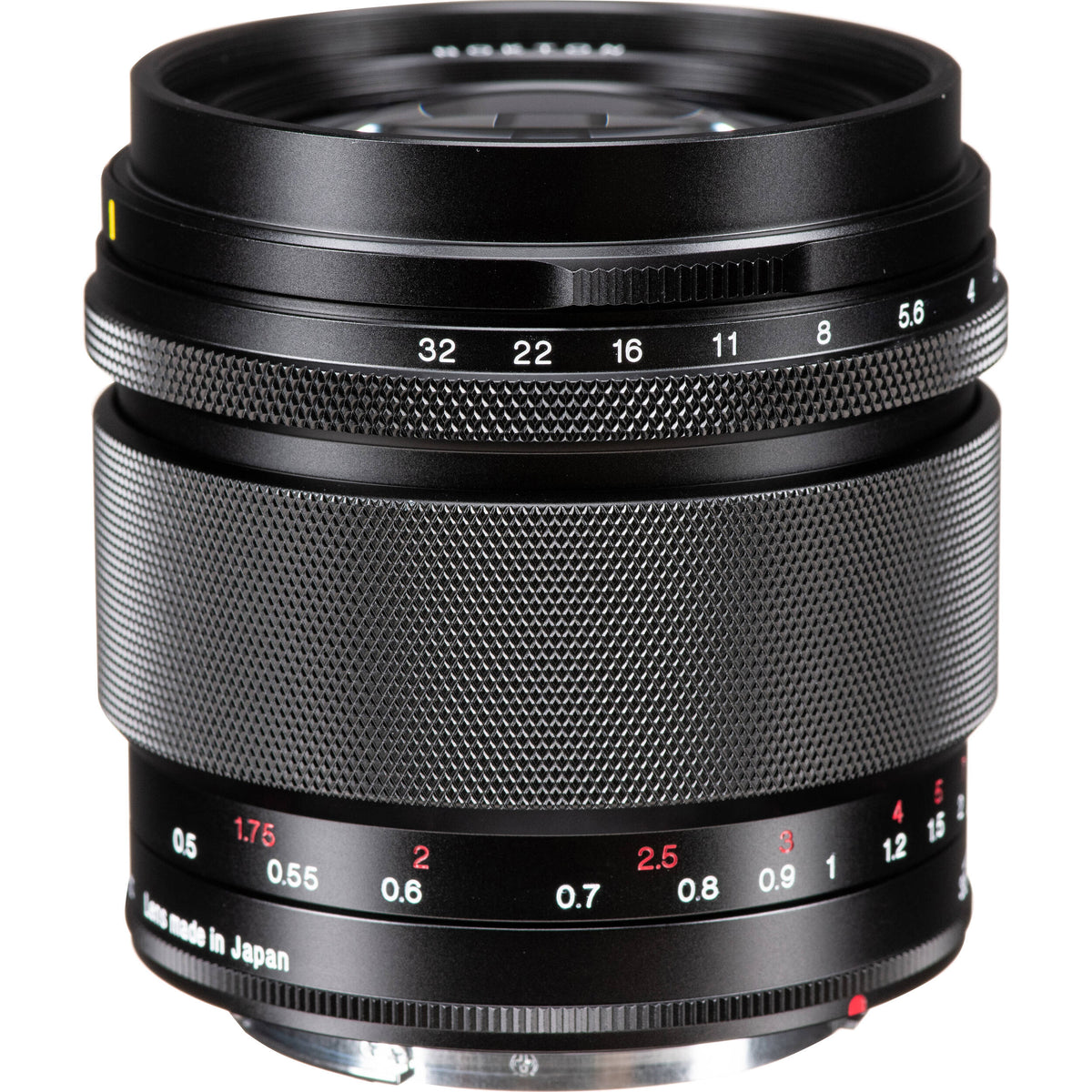 Lente Voigtlander Nokton 75mm f/1.5 Aspherical - vista lateral