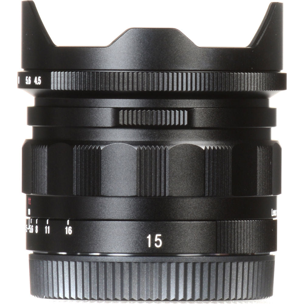 Lente Voigtlander Super Wide-Heliar 15mm f/4.5 Aspherical III - detalle