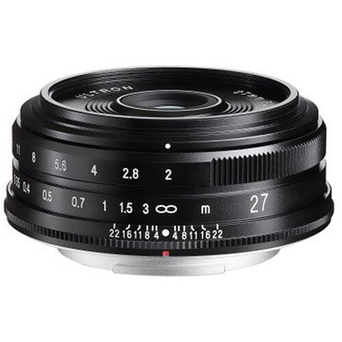 Lente Voigtlander Ultron 27mm f/2.0 (Negro) - vista principal