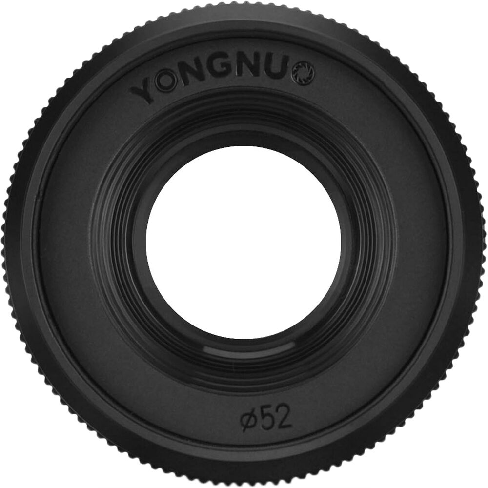 Lente Yongnuo YN 42.5mm f/1.7 M II - contenido de la caja