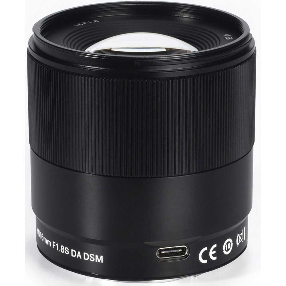 Lente Yongnuo YN16mm f/1.8S DA DSM - detalle