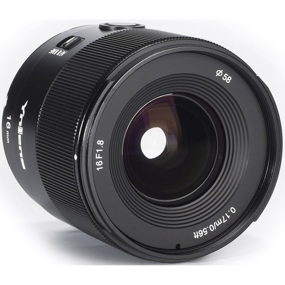 Lente Yongnuo YN16mm f/1.8S DA DSM - en uso