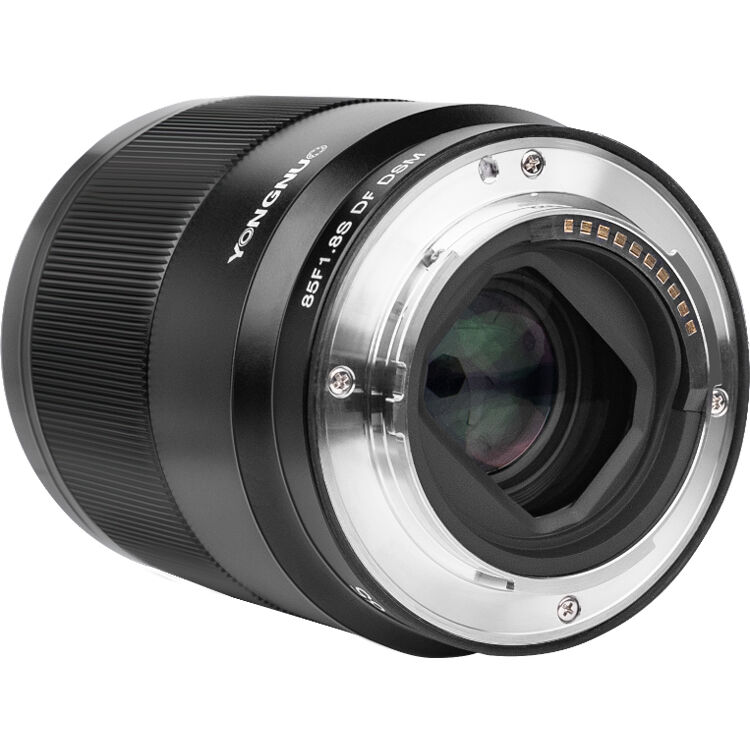 Lente Yongnuo YN85mm f/1.8S DF DSM - vista trasera