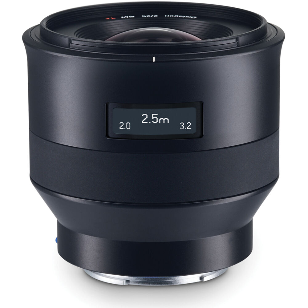 Lente Zeiss Batis 25mm f/2 - vista principal