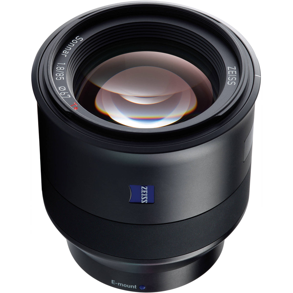 Lente Zeiss Batis 85mm f/1.8 - vista principal