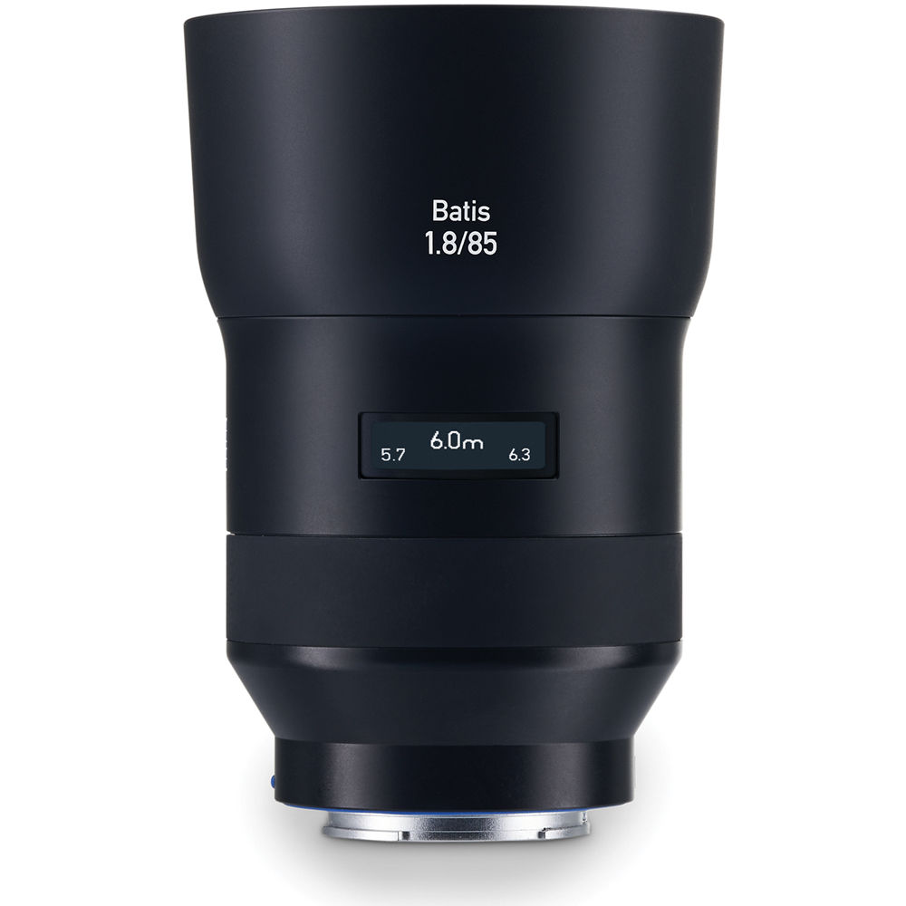 Lente Zeiss Batis 85mm f/1.8 - vista trasera