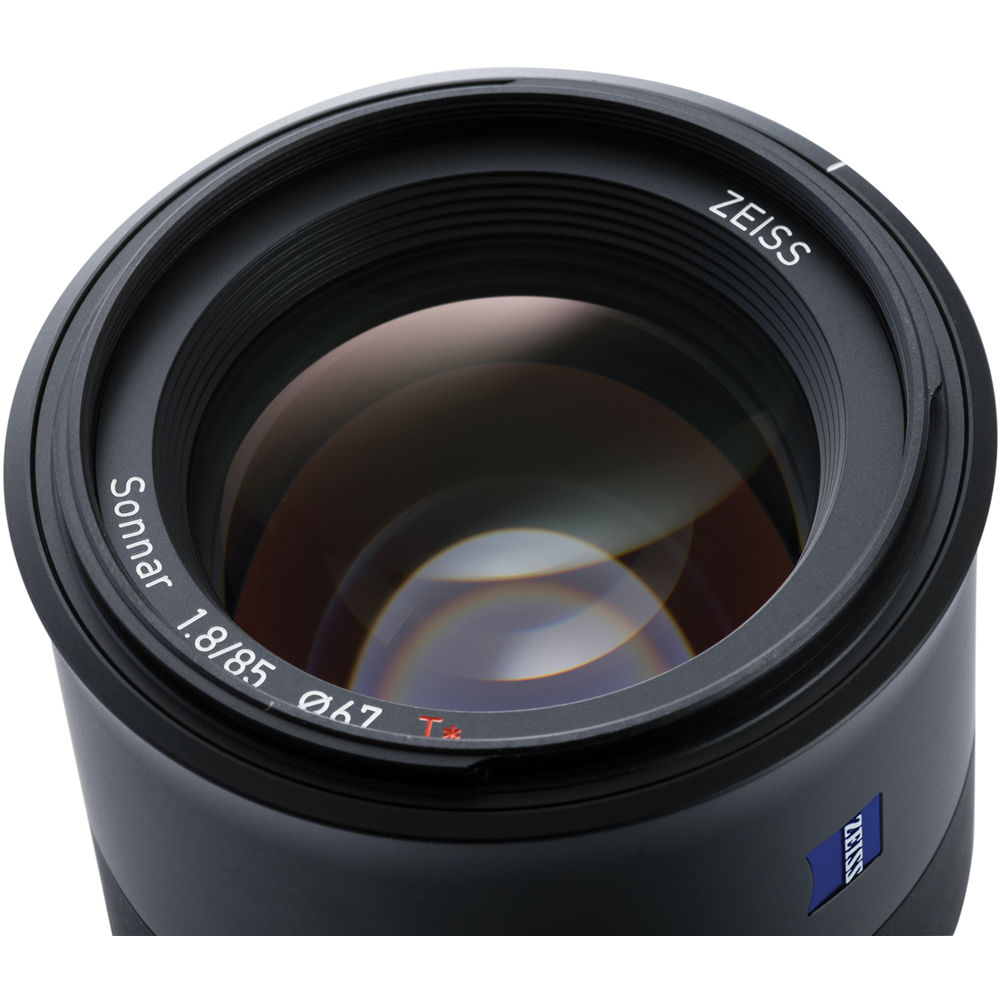 Lente Zeiss Batis 85mm f/1.8 - puertos y conexiones