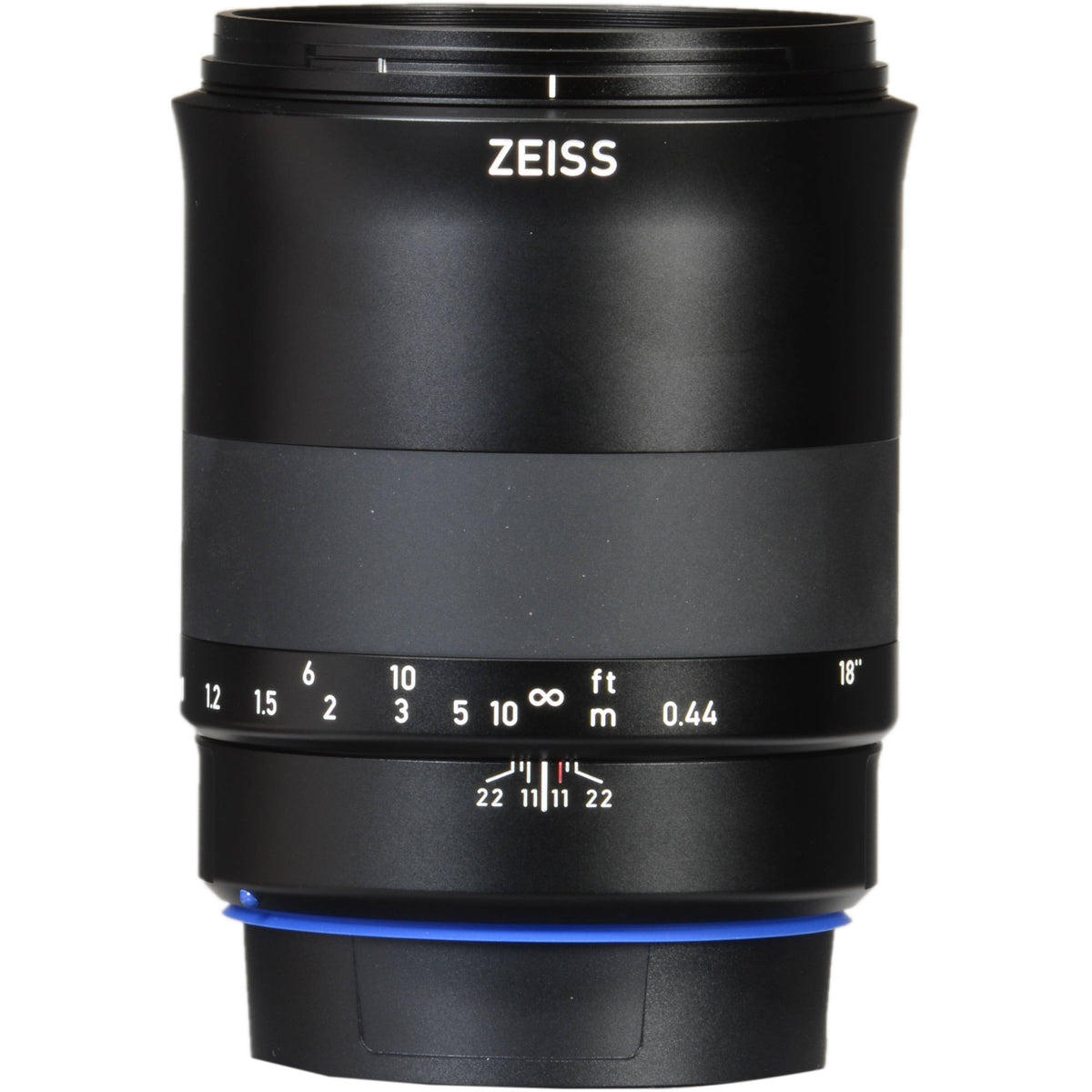 Lente Zeiss Milvus 100mm f/2M ZE Macro - vista lateral