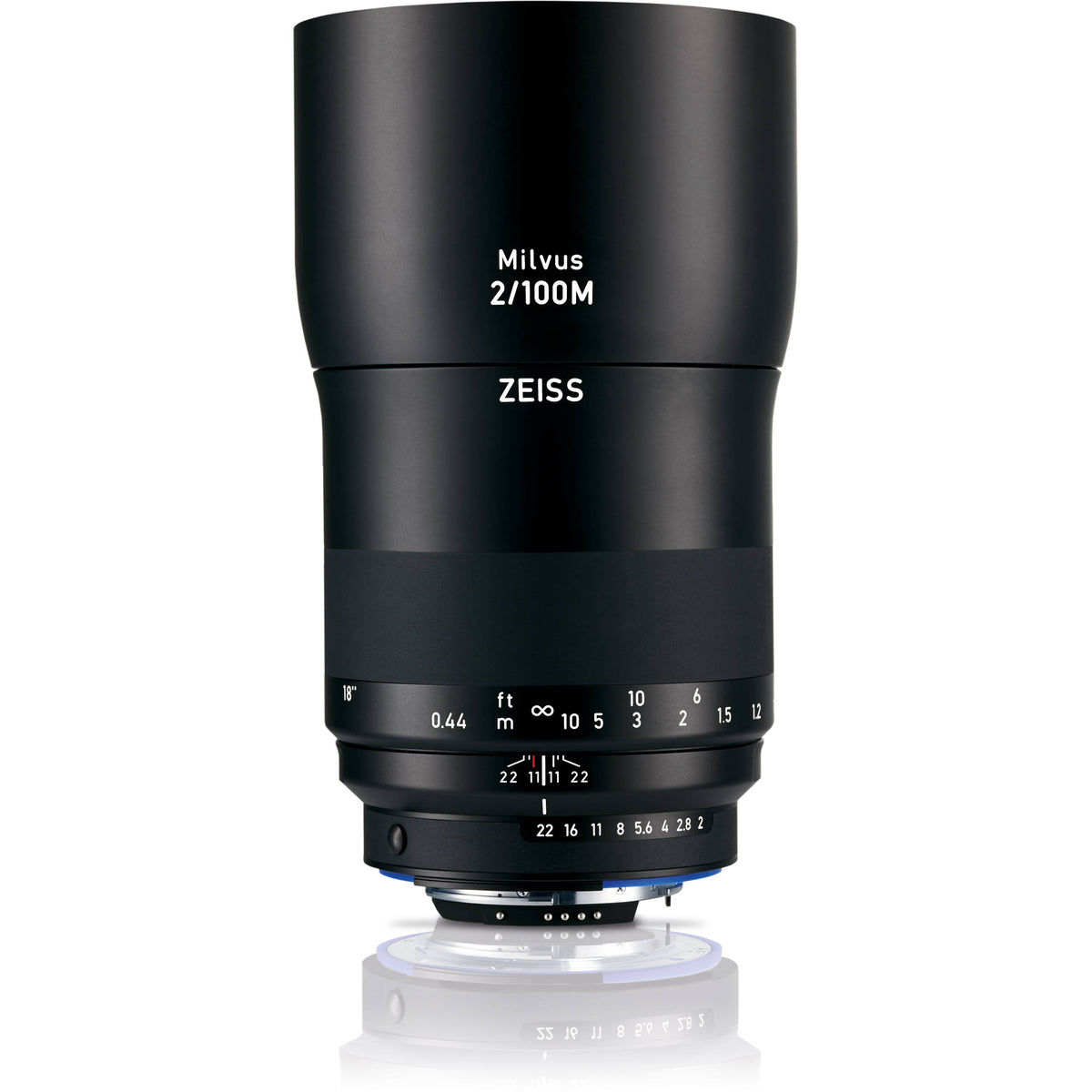 Lente Zeiss Milvus 100mm f/2M ZF.2 Macro - vista principal