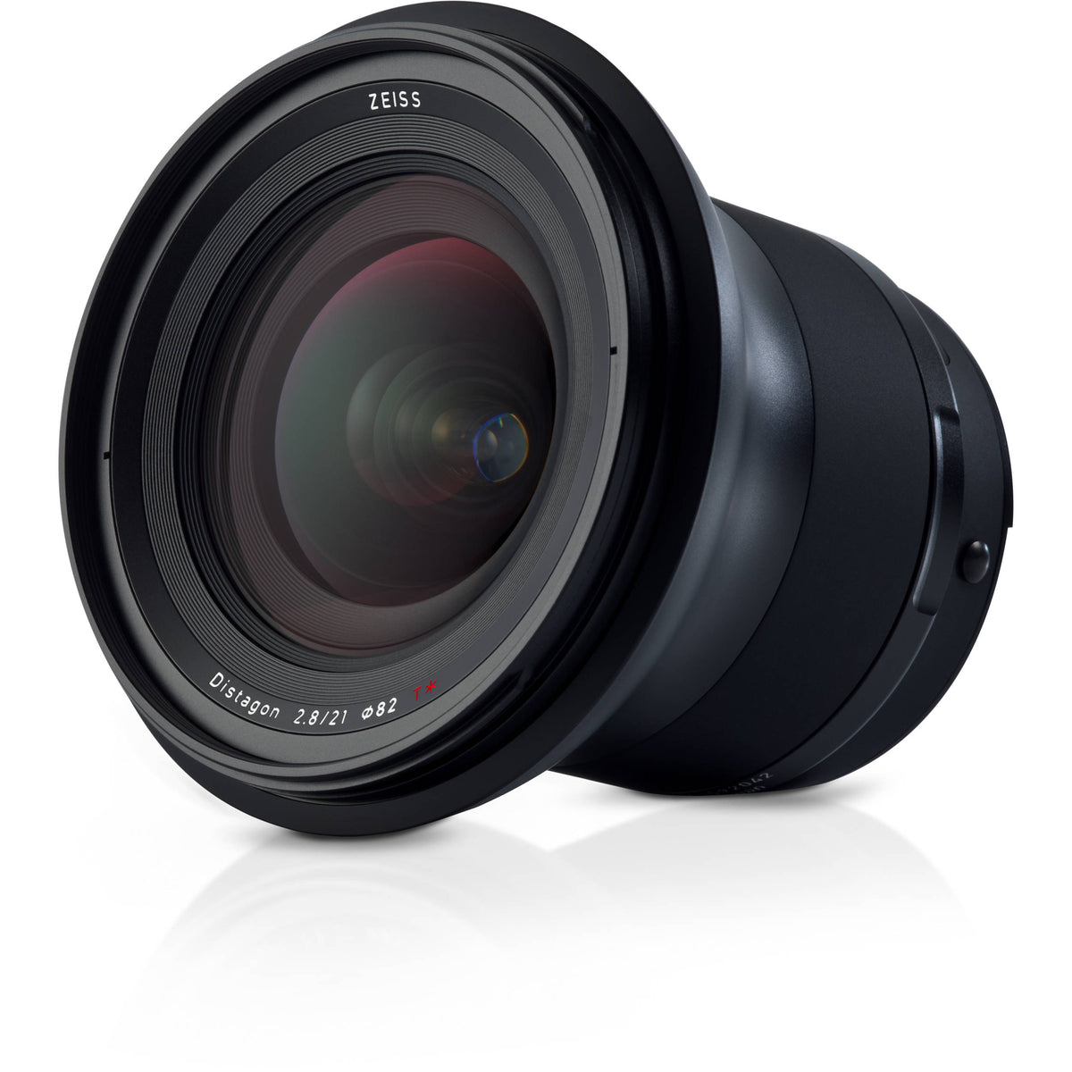 Lente Zeiss Milvus 21mm f/2.8 ZF.2 - vista frontal