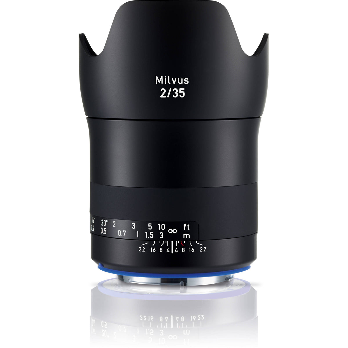 Lente Zeiss Milvus 35mm f/2 ZE - vista principal