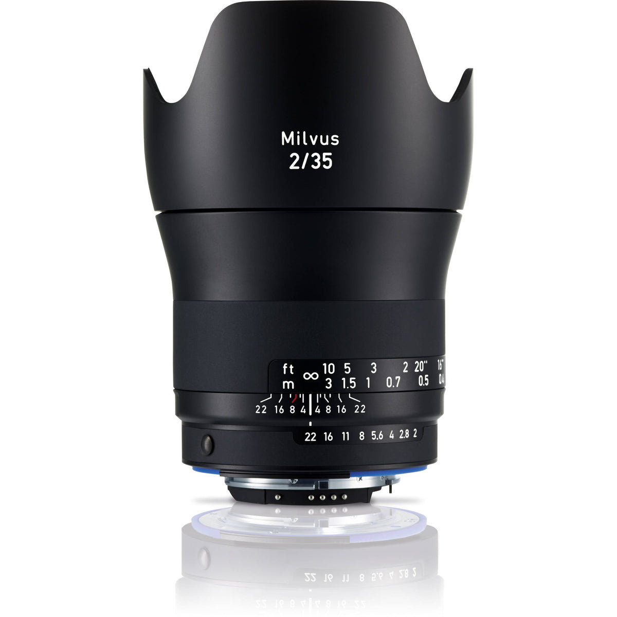 Lente ZEISS Milvus 35mm f/2 ZF.2 - vista principal