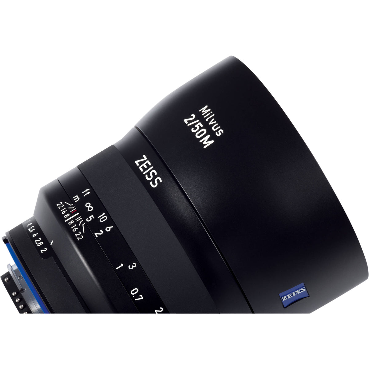 Lente Zeiss Milvus 50mm f/2M ZF.2 Macro - vista trasera