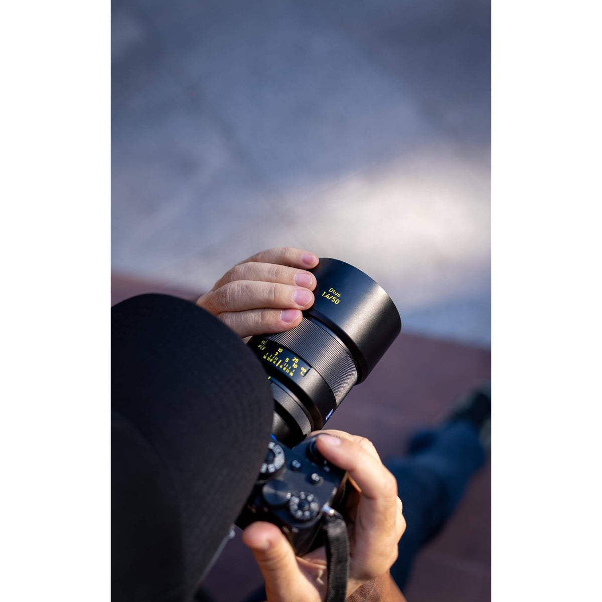 Lente Zeiss Otus ML 50mm f/1.4 - en uso