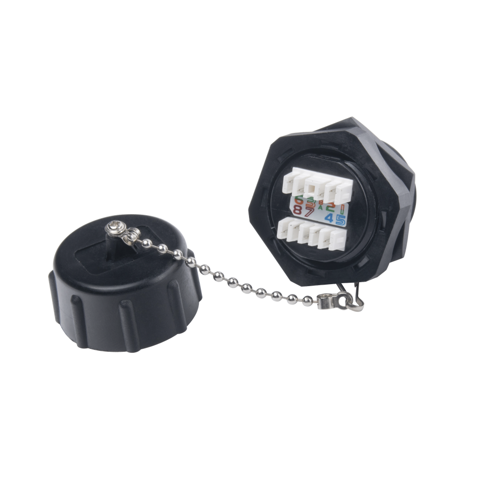 Jack Industrial RJ45 Categoría 6 Blindado LinkedPro LP-C6WP-JK