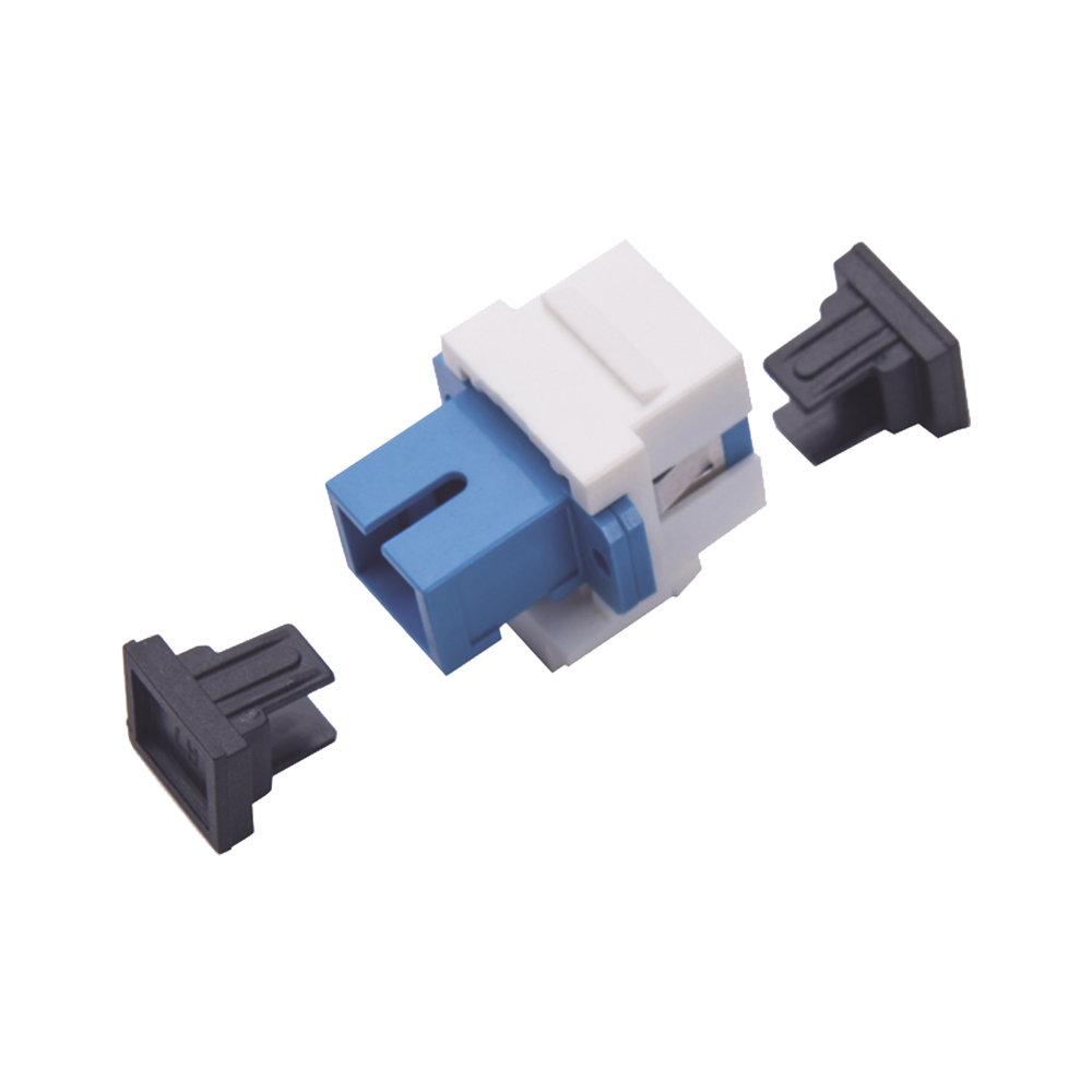 Acoplador Keystone de fibra óptica LinkedPro LP-FO-AD-6126 Monomodo Simplex