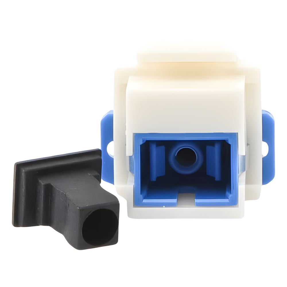 Acoplador Keystone de fibra óptica LinkedPro LP-FO-AD-6126 Monomodo Simplex