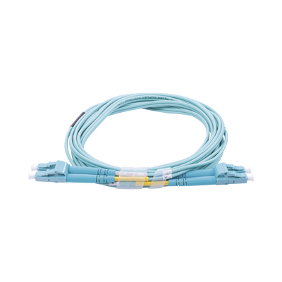 Jumper de Fibra Óptica LinkedPro LP-FOM3-LCLC-R03 Multimodo OM3 Dúplex 3 m