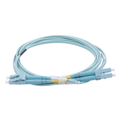 Jumper de Fibra Óptica LinkedPro LP-FOM4-LCLC-R02 Multimodo OM4 Dúplex 2 m