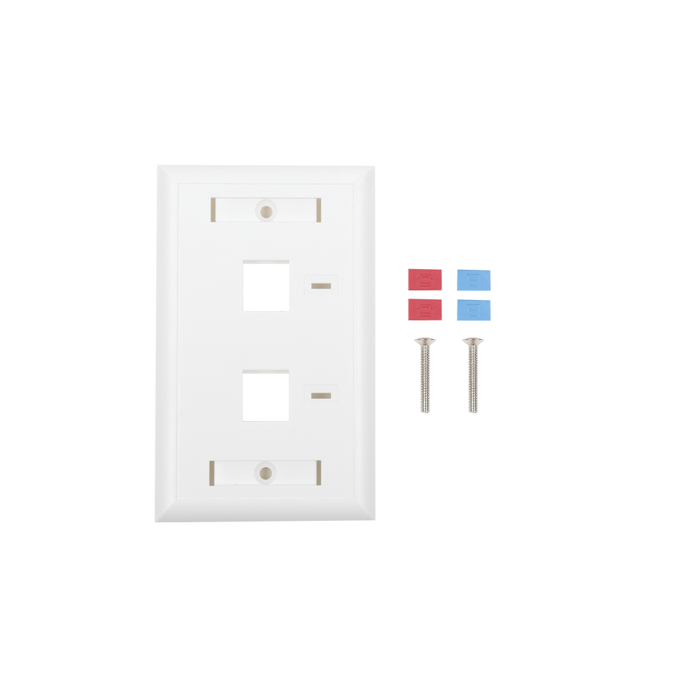 Placa de pared LinkedPro LP-FP-22 Blanco