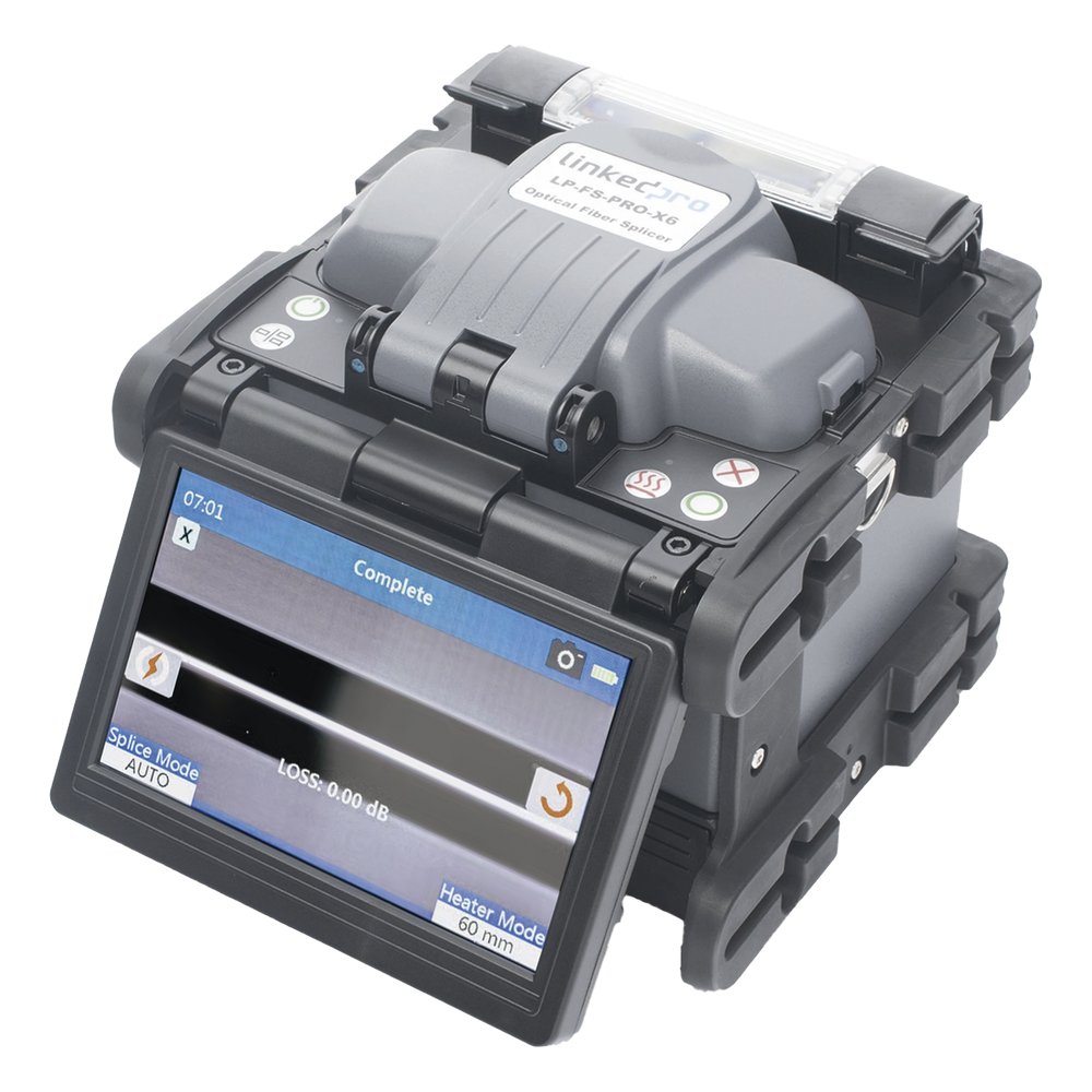 Fusionadora de Fibra Óptica LinkedPro LP-FS-PRO-X6 Multimodo