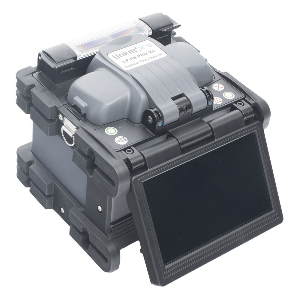 Fusionadora de Fibra Óptica LinkedPro LP-FS-PRO-X6 Multimodo