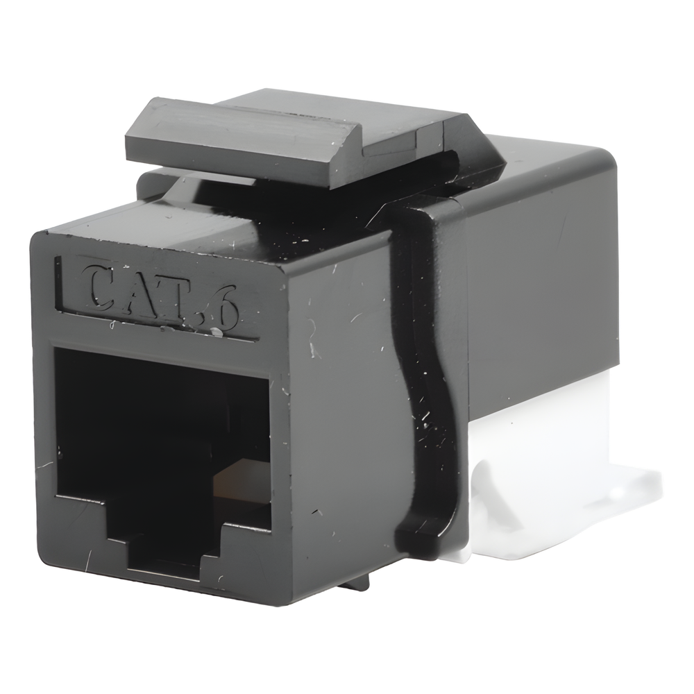 Módulo Jack Cat6 sin herramienta LinkedPro LP-KJ-610-BK Negro