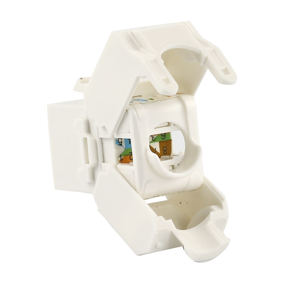 Módulo Jack Keystone Cat6 LinkedPro LP-KJ-610-TTWH Blanco