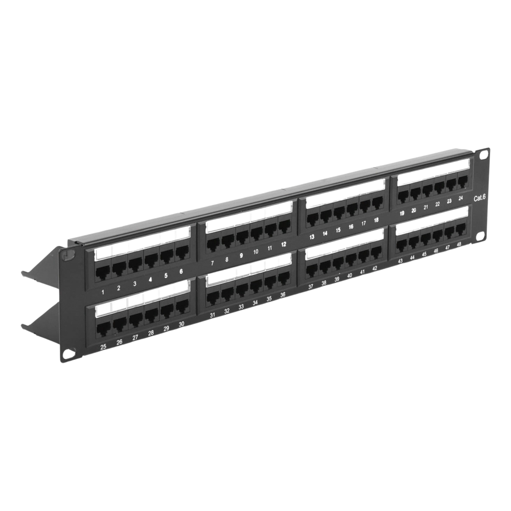 Panel de parcheo de impacto LinkedPro LP-PP-608