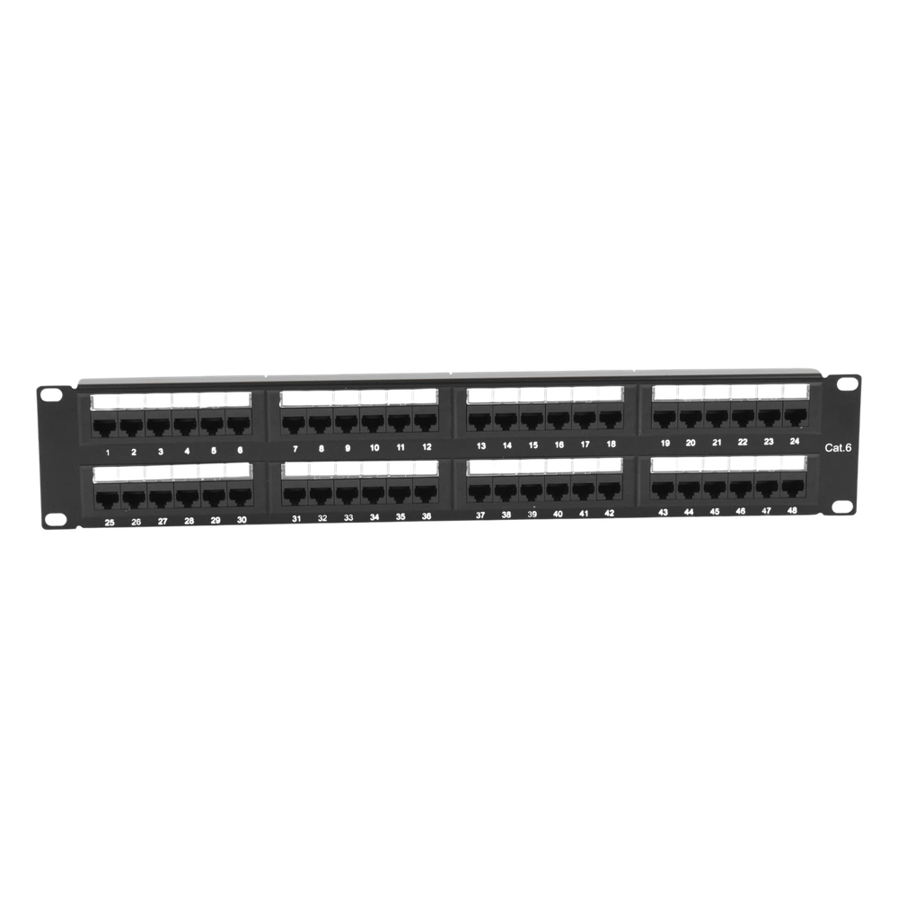 Panel de parcheo de impacto LinkedPro LP-PP-608